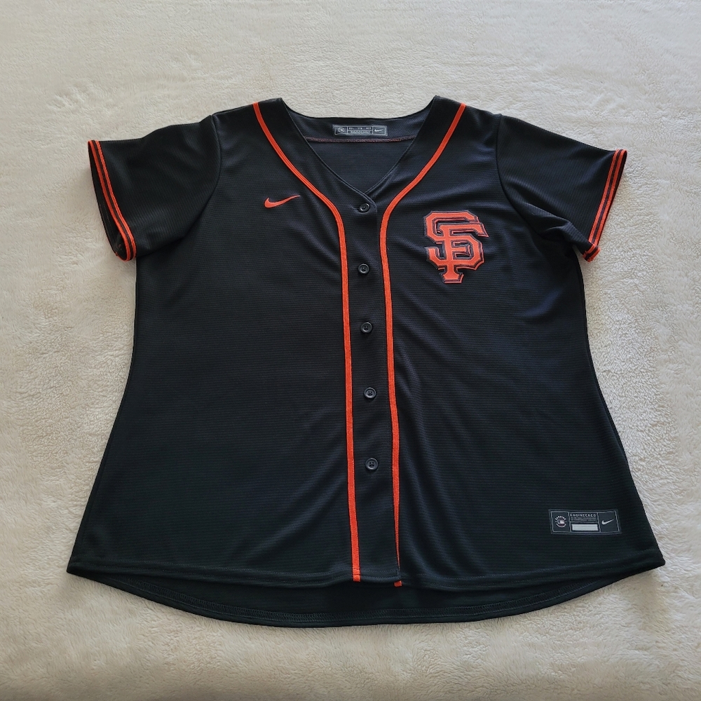 Nike Women's San Francisco Giants Alternate Black Jersey NWOT